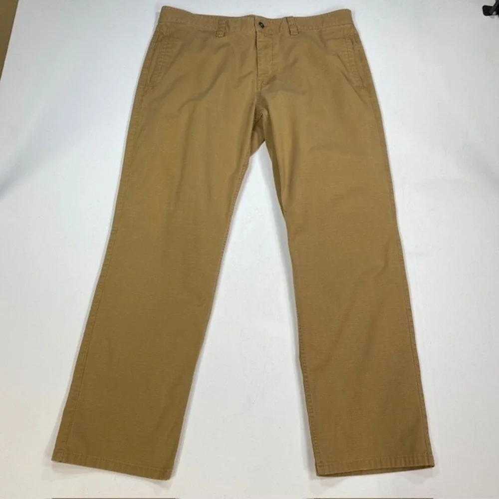 The North Face Mens‎ 38 Regular Ripstop Pants Tan Khaki Hiking Chino Outdoor